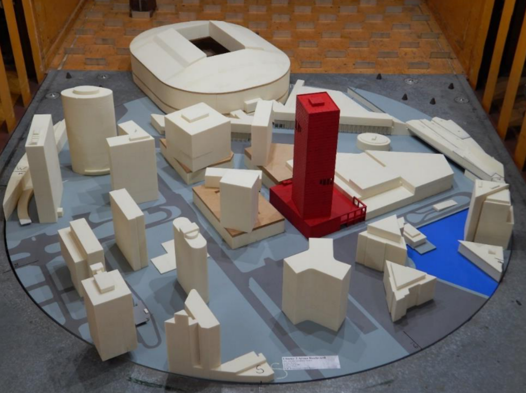 UID windtunnelmaquette